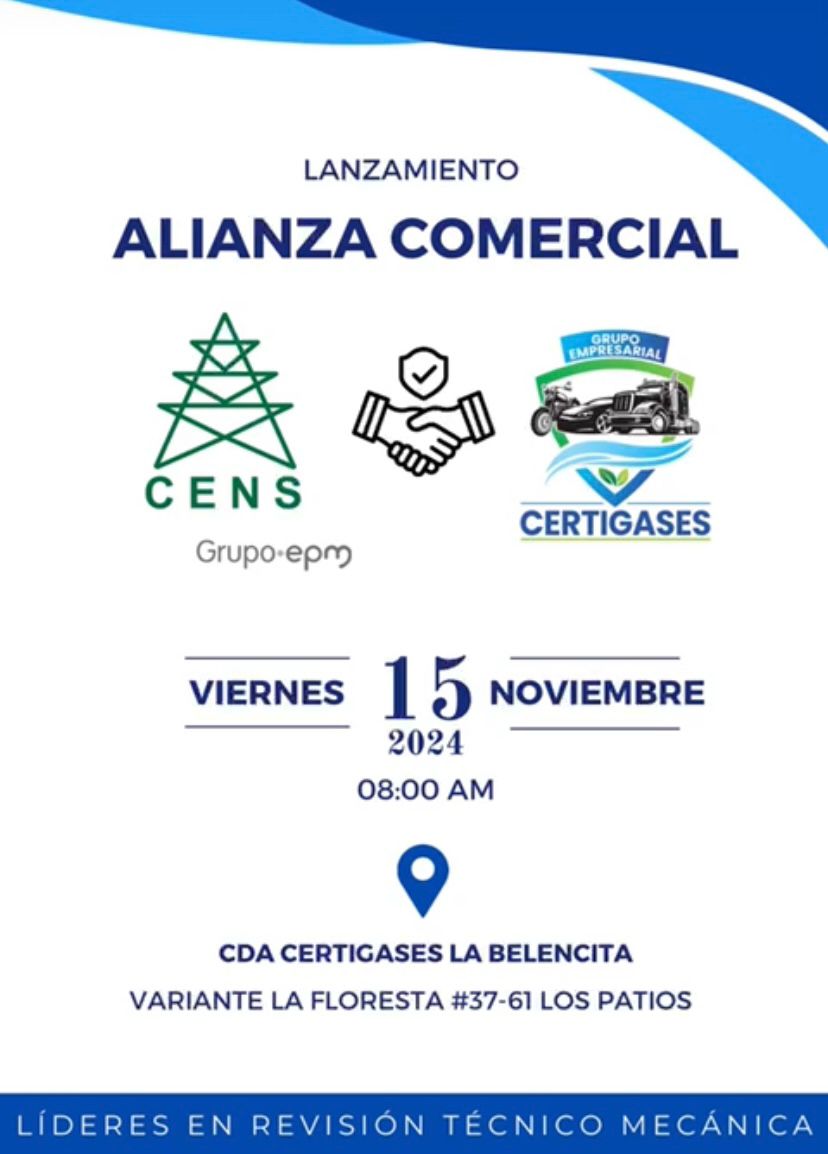 ALIANZA CENS - CDA'S CERTIGASES